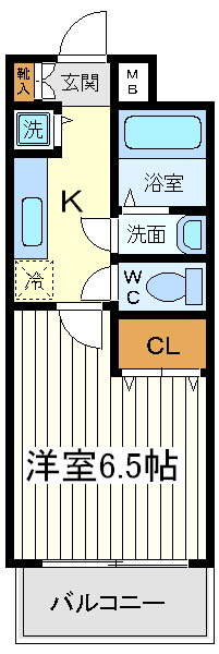 エストレージャ文の里 エストレージャ文の里間取図1