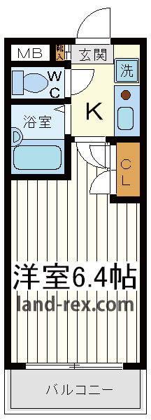 ラッキーセンター河堀口マンション ラッキーセンター河堀口マンション間取図1