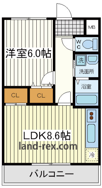 グレースフルレジデンス阿倍野 グレースフルレジデンス阿倍野間取図2