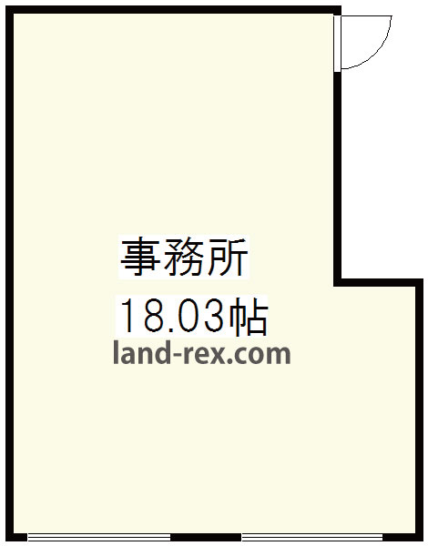 大阪市阿倍野区貸事務所 大阪市阿倍野区貸事務所間取図4