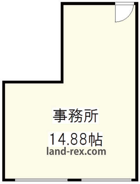 大阪市阿倍野区貸事務所 大阪市阿倍野区貸事務所間取図6