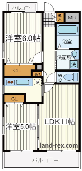 グレン松崎 グレン松崎間取図1