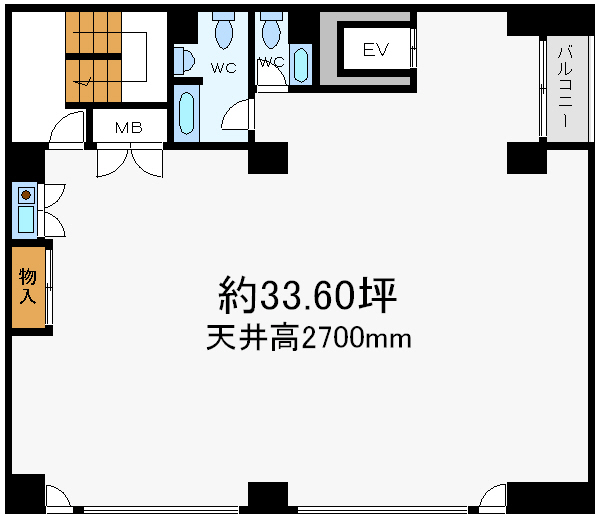 天王寺駅テナントビル 天王寺駅テナントビル間取図1