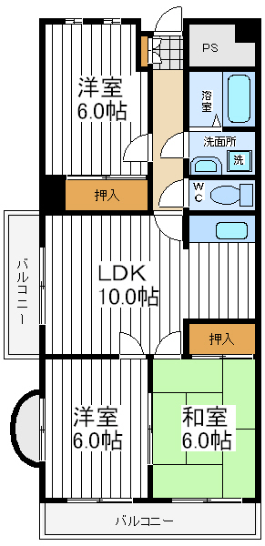 ルミエール天王寺 ルミエール天王寺間取図2