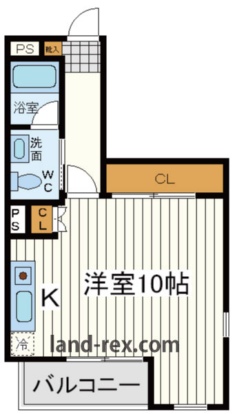パラード天王寺 パラード天王寺間取図1