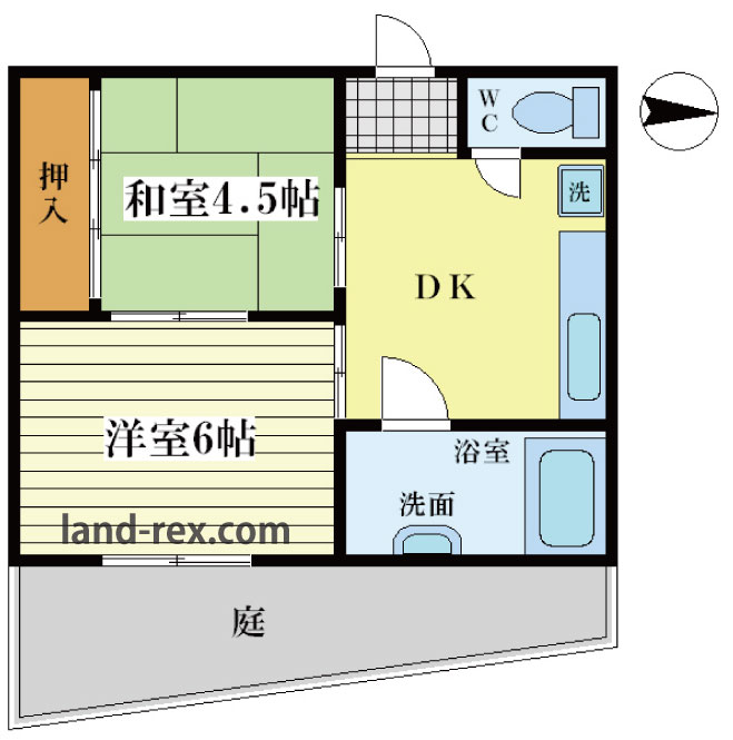 梅が枝マンション 梅が枝マンション間取図1