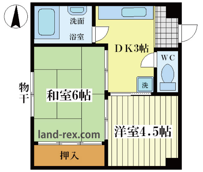 梅が枝マンション 梅が枝マンション間取図2