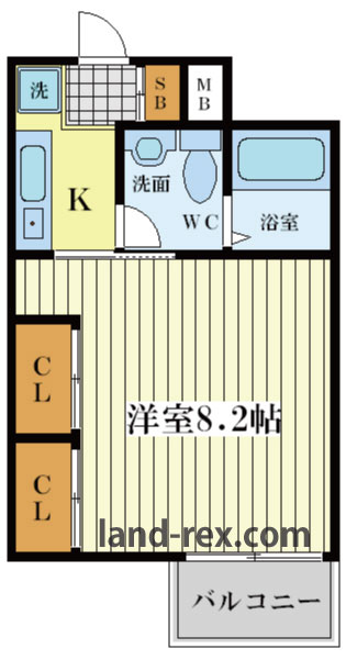 メゾン夕陽ヶ丘 メゾン夕陽ヶ丘間取図2