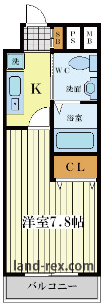 メゾン夕陽ヶ丘 メゾン夕陽ヶ丘間取図4