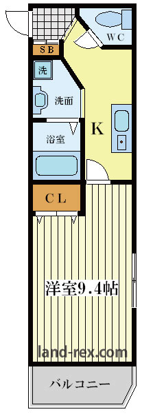 メゾン夕陽ヶ丘 メゾン夕陽ヶ丘間取図5