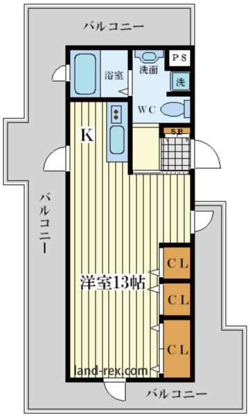 メゾン夕陽ヶ丘 メゾン夕陽ヶ丘間取図7