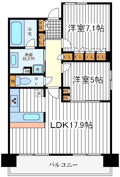 アーバネックス阿倍野松崎町 アーバネックス阿倍野松崎町間取図3