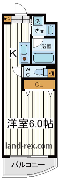 プライムタワー阿倍野40 プライムタワー阿倍野40間取図1