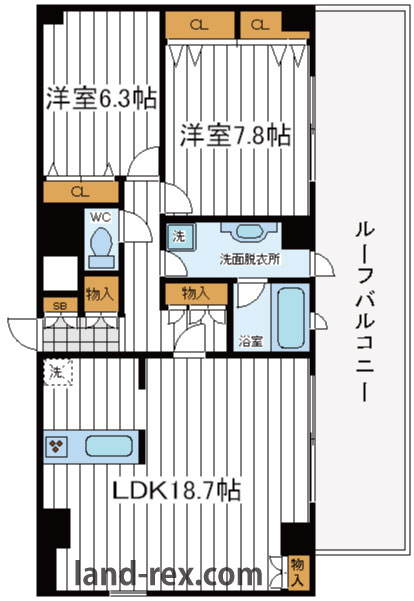 Serendipity上本町(セレンディプティ上本町) Serendipity上本町(セレンディプティ上本町)間取図3