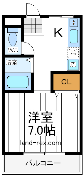 クレールあべの クレールあべの間取図1