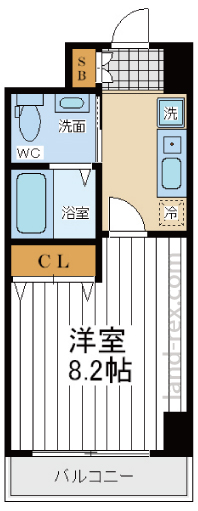 フェニックスレジデンス桑津 フェニックスレジデンス桑津間取図2