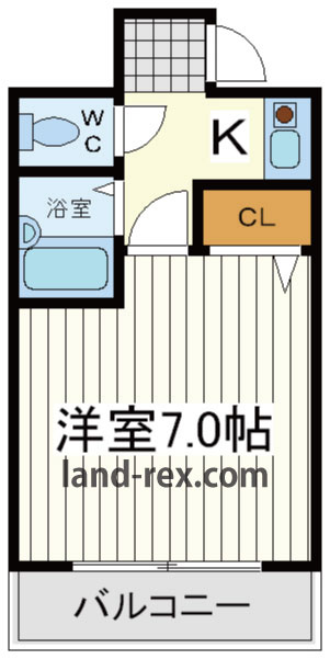 阿倍野筋ハイツ 阿倍野筋ハイツ間取図1