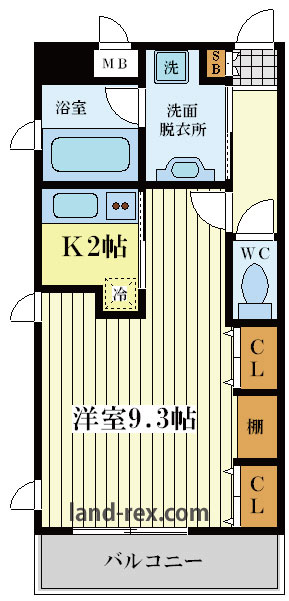 KAISEI四天王寺(カイセイ四天王寺) KAISEI四天王寺(カイセイ四天王寺)間取図3