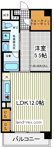 アクアプレイス四天王寺 アクアプレイス四天王寺間取図2
