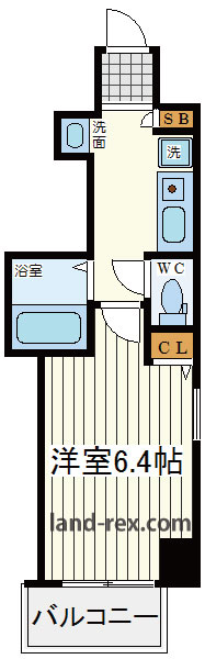 プロシード大阪梅田POTION プロシード大阪梅田POTION間取図1