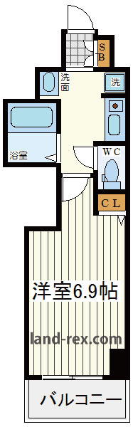 プロシード大阪梅田POTION プロシード大阪梅田POTION間取図3