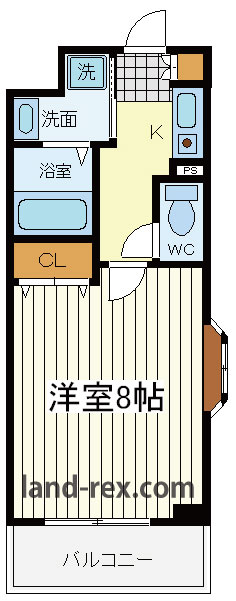 ロジュマン松和 ロジュマン松和間取図1