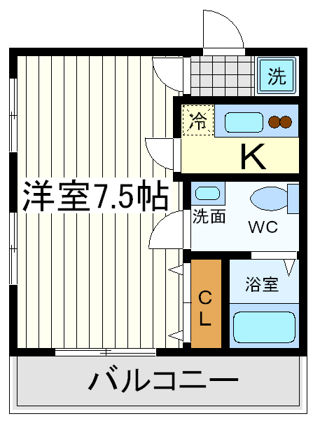 幸梅ハイツ 幸梅ハイツ間取図1