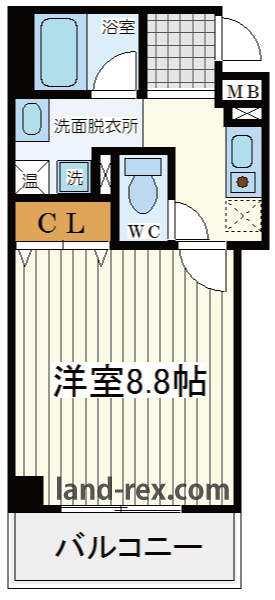シャレー天王寺 シャレー天王寺間取図1