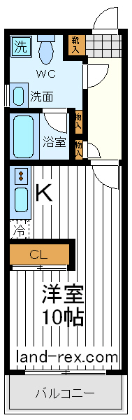 アパルトマン阪南町 アパルトマン阪南町間取図1