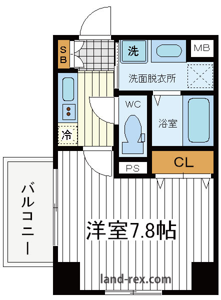 レジュールアッシュ天王寺Ⅱ レジュールアッシュ天王寺Ⅱ間取図1