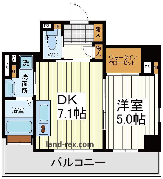 ザ・ウエストサイド ザ・ウエストサイド間取図1