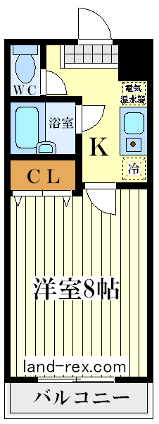 ノースリバー21 ノースリバー21間取図1