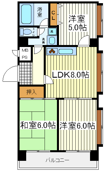 EMA EMA間取図1