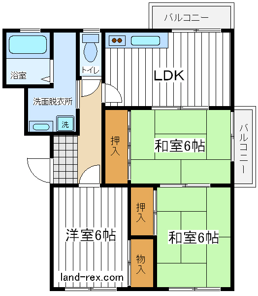 ヤマモトマンション ヤマモトマンション間取図1