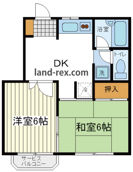 エクセレント北畠 エクセレント北畠間取図1