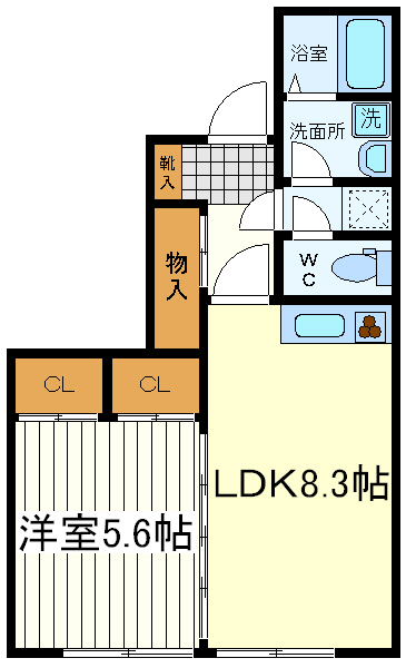 エスパレス天王寺 エスパレス天王寺間取図2