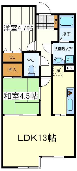 エスパレス天王寺 エスパレス天王寺間取図5