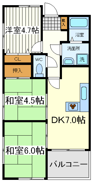 エスパレス天王寺 エスパレス天王寺間取図6