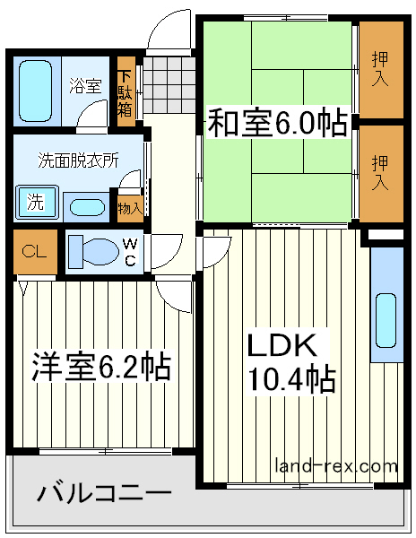 文の里ハイム 文の里ハイム間取図3