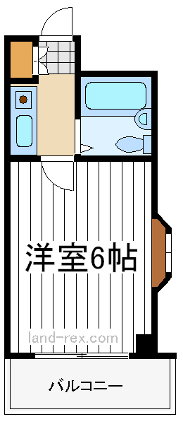 アパルト四天王寺Ⅰ アパルト四天王寺Ⅰ間取図1