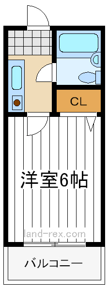レガーレ駒川 レガーレ駒川間取図1