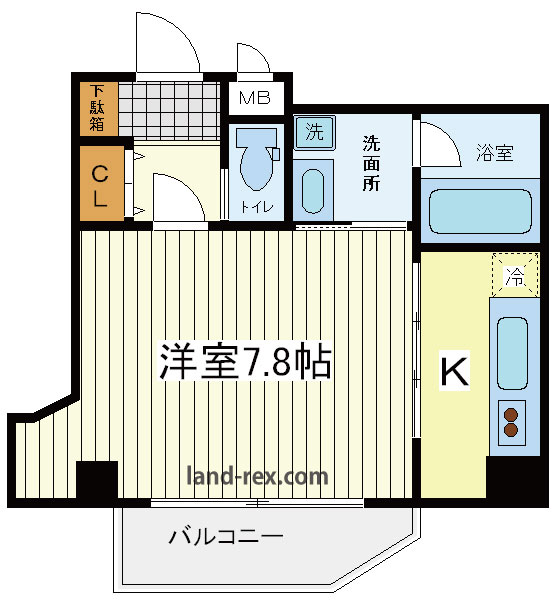 フォーチュン天王寺 フォーチュン天王寺間取図4
