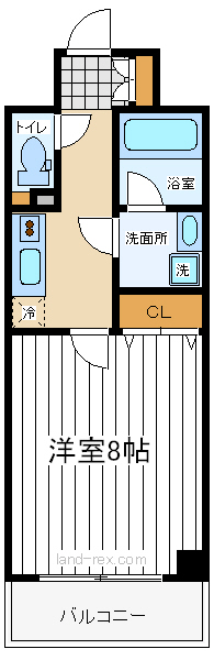 エルシア北田辺 エルシア北田辺間取図1
