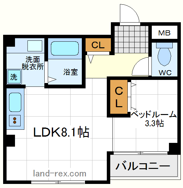 グラッツィアーレ杭全 グラッツィアーレ杭全間取図1