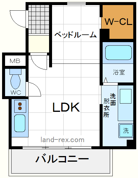 グラッツィアーレ杭全 グラッツィアーレ杭全間取図3