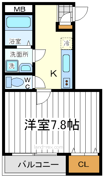 メゾン共立通 メゾン共立通間取図1