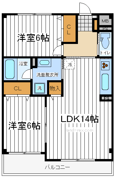 サンライトあべの阪南 サンライトあべの阪南間取図1