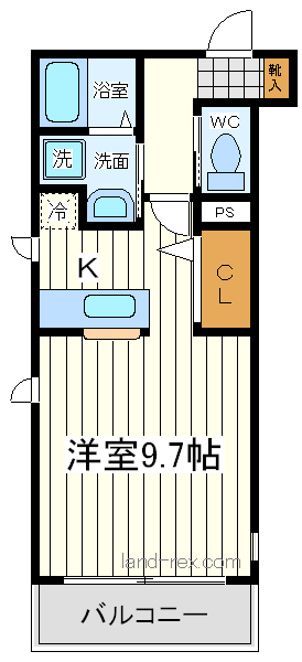 アンフルール アンフルール間取図2