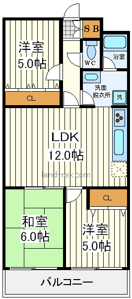 朝日プラザ阿倍野Ⅲ 朝日プラザ阿倍野Ⅲ間取図1
