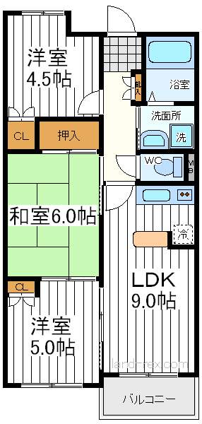 ヒルトップハウス ヒルトップハウス間取図1